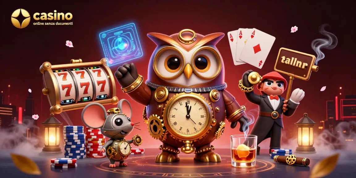 Gioca in un casinò online senza documenti con giochi di slot, dadi e carte avvincenti.