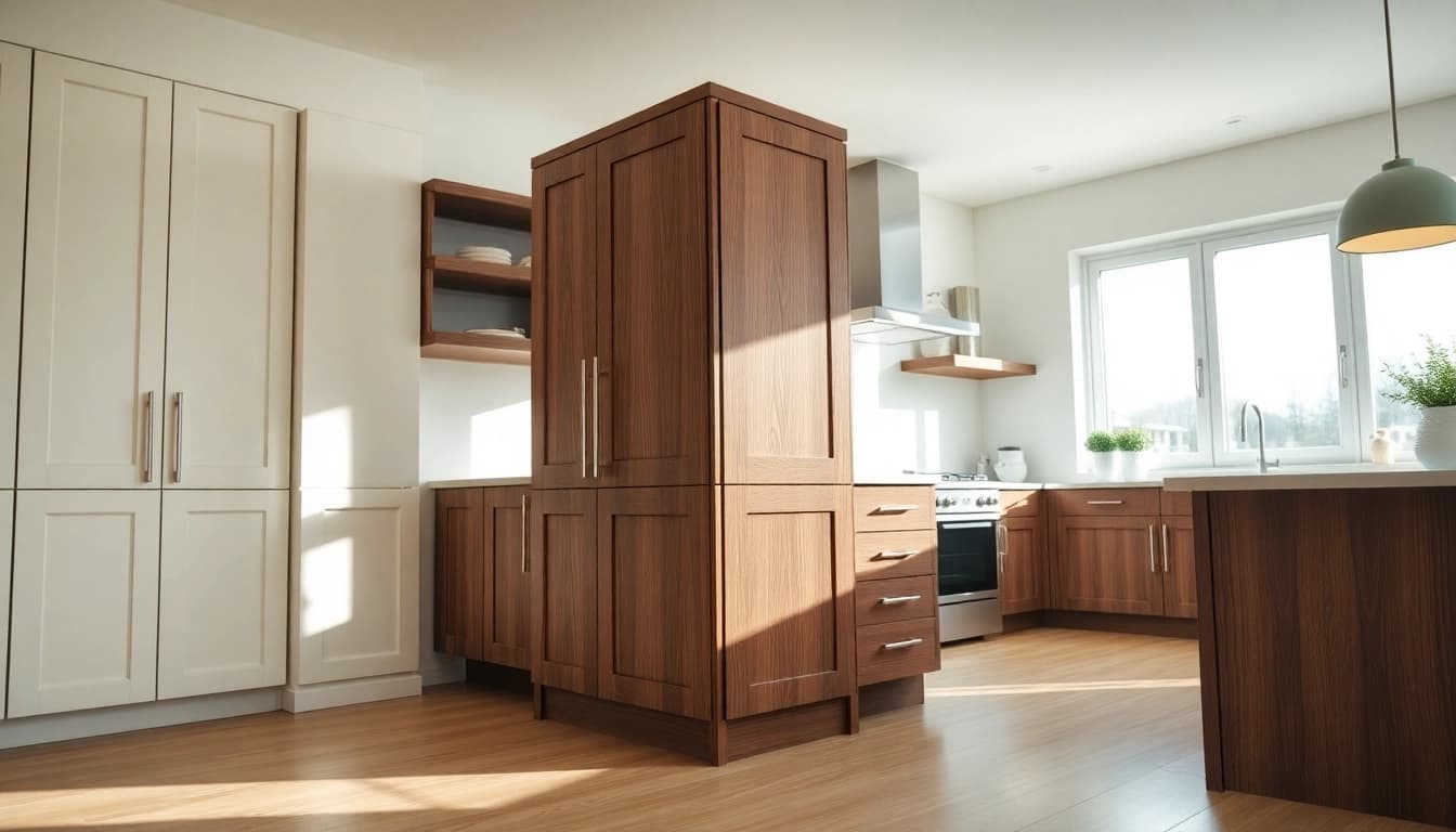 Cabinet Refacing Largo FL showcasing beautifully refaced cabinets in a modern kitchen.
