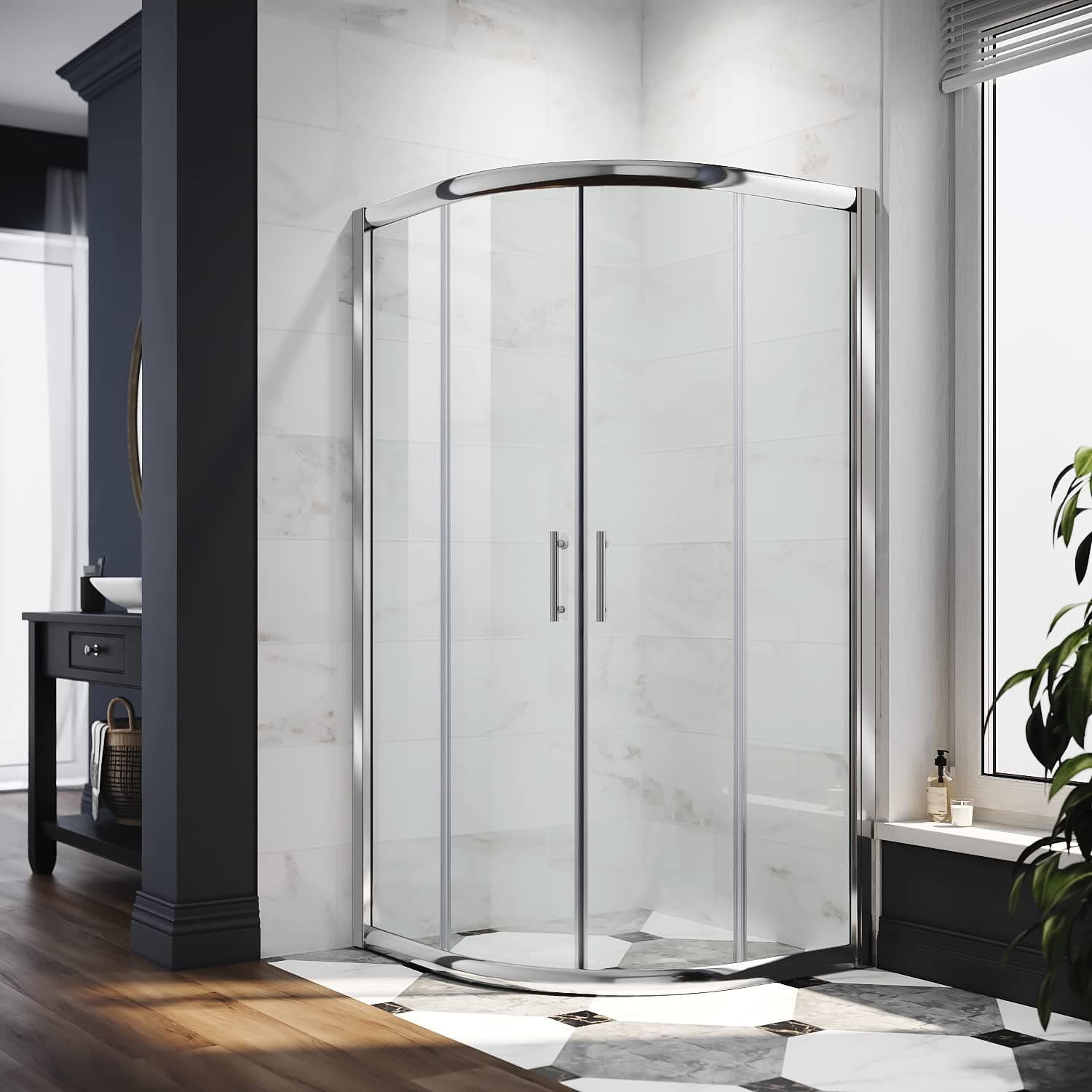 Duschkabine 80x80 Eckeinstieg – 5 Elegante Glaslösungen