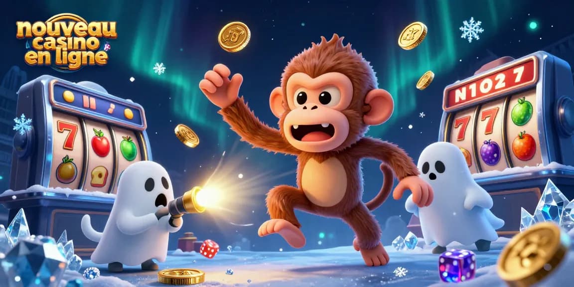 Découvrez le nouveau casino en ligne avec un singe poltergeist et des éléments chanceux.
