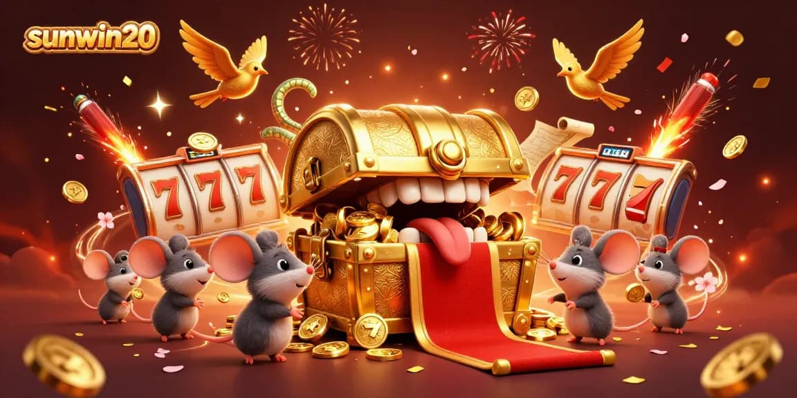 Engage in thrilling gameplay at sunwin20 with a vibrant casino scene featuring dynamic elements and rewards.