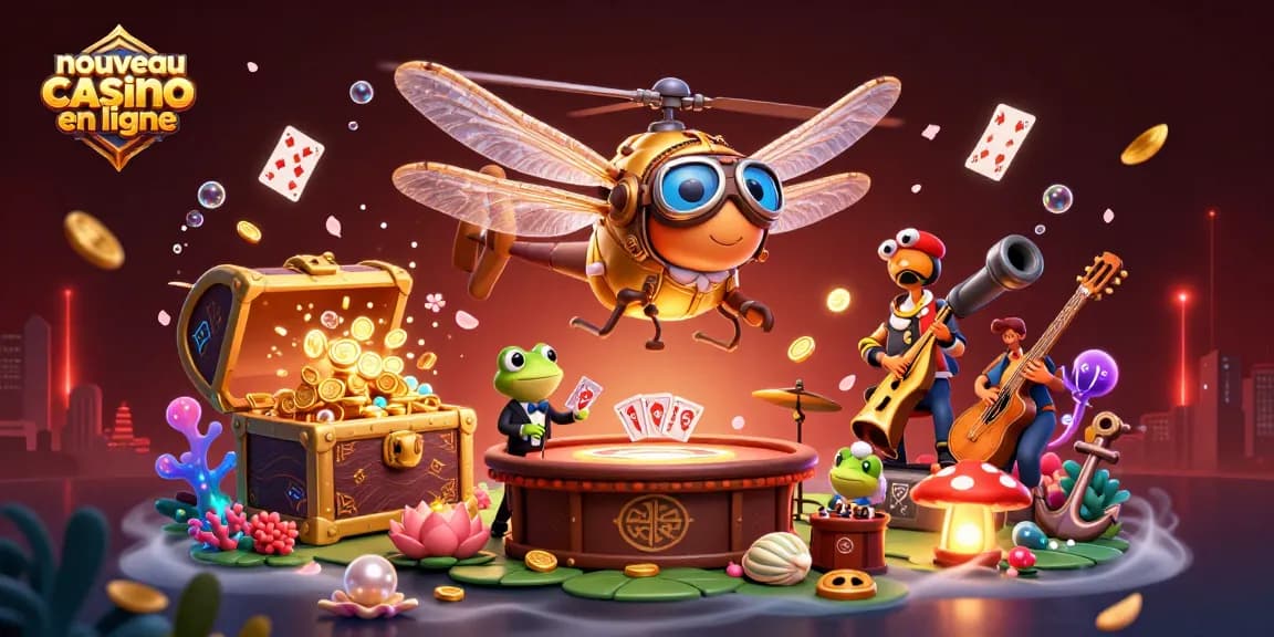 Visitez le nouveau casino en ligne et découvrez des jeux passionnants avec des croupiers animés.