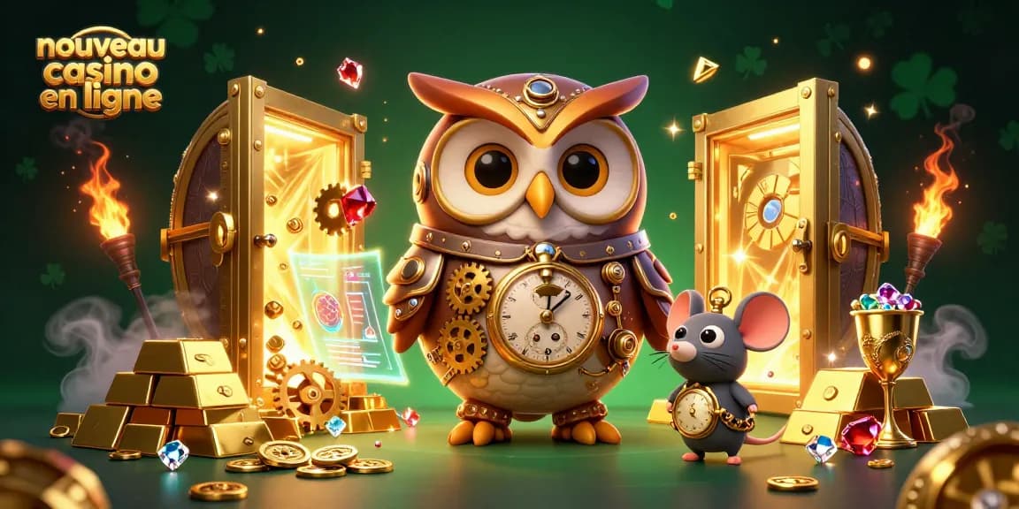 Jouer au nouveau casino en ligne avec des éléments de jeu et des personnages fascinants.