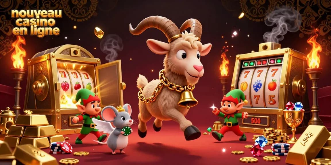 Venez découvrir le nouveau casino en ligne avec des personnages fantastiques animant une ambiance festive.