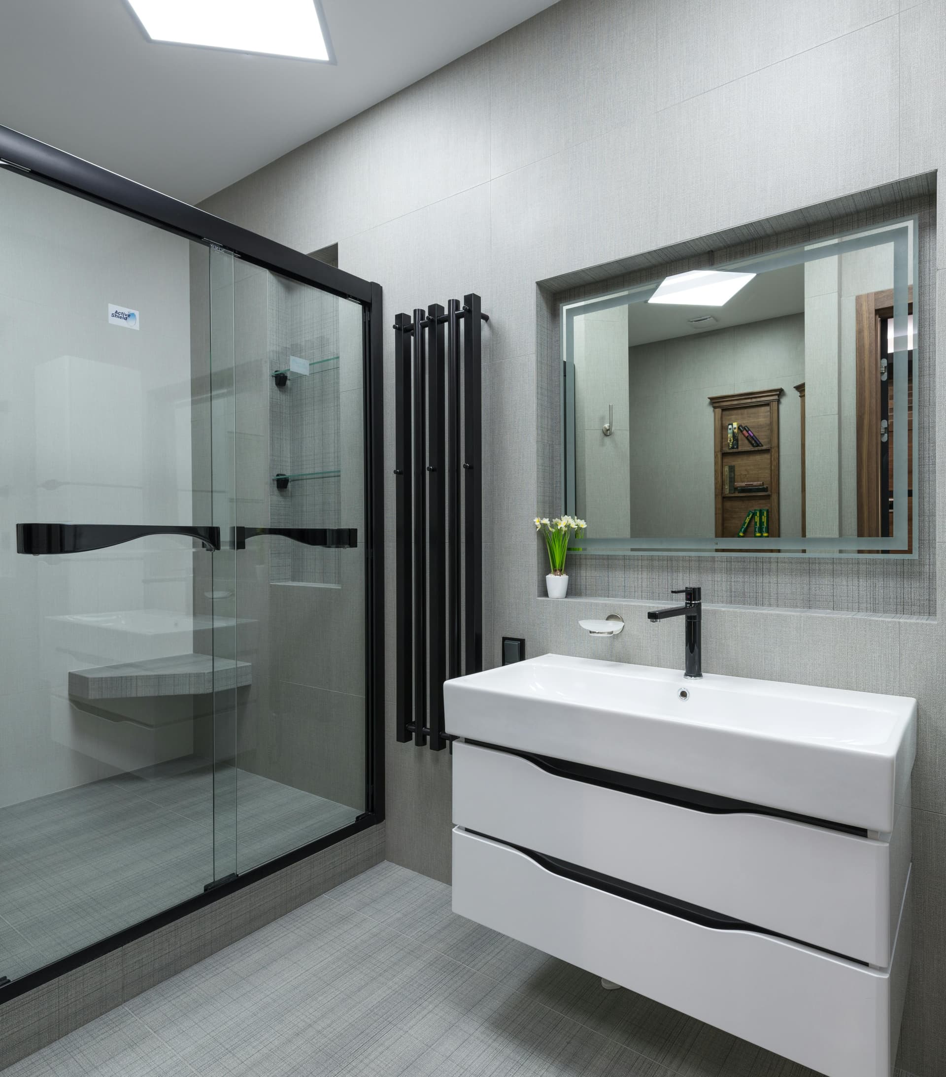 Cabine de douche italienne : la solution parfaite pour salle de bain ouverte