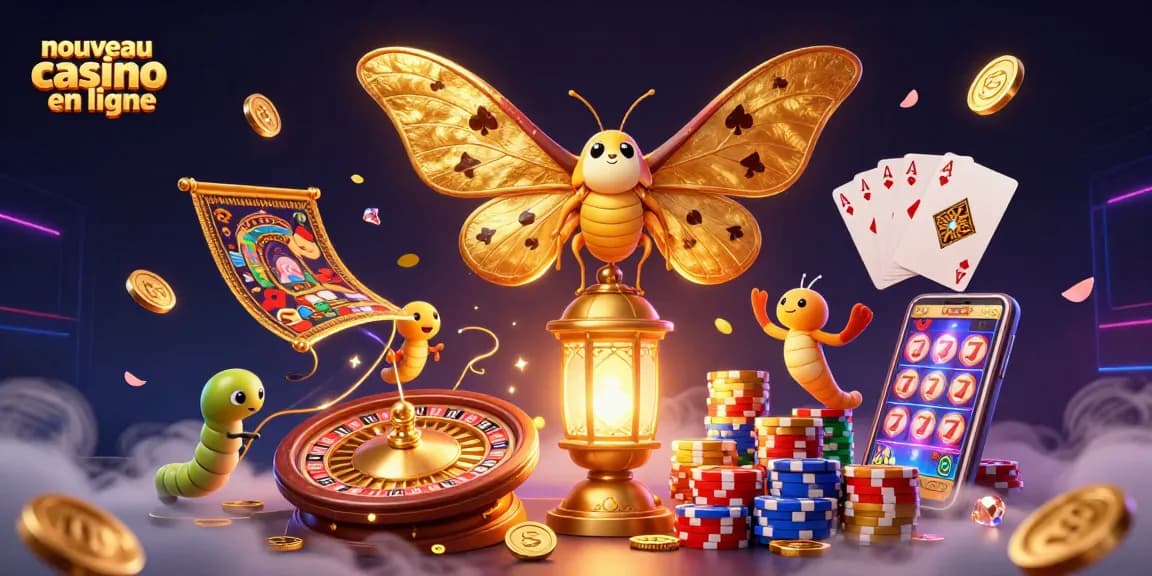 Découvrez un spectacle fascinant de casino avec le nouveau casino en ligne, où les personnages animés et les éléments scintillants créent une ambiance magique.