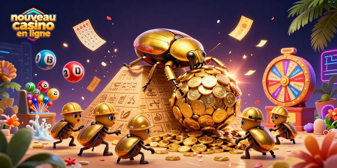 Pariez sur nouveau casino en ligne avec des symboles de jeu dynamiques et des éléments riches en couleurs.