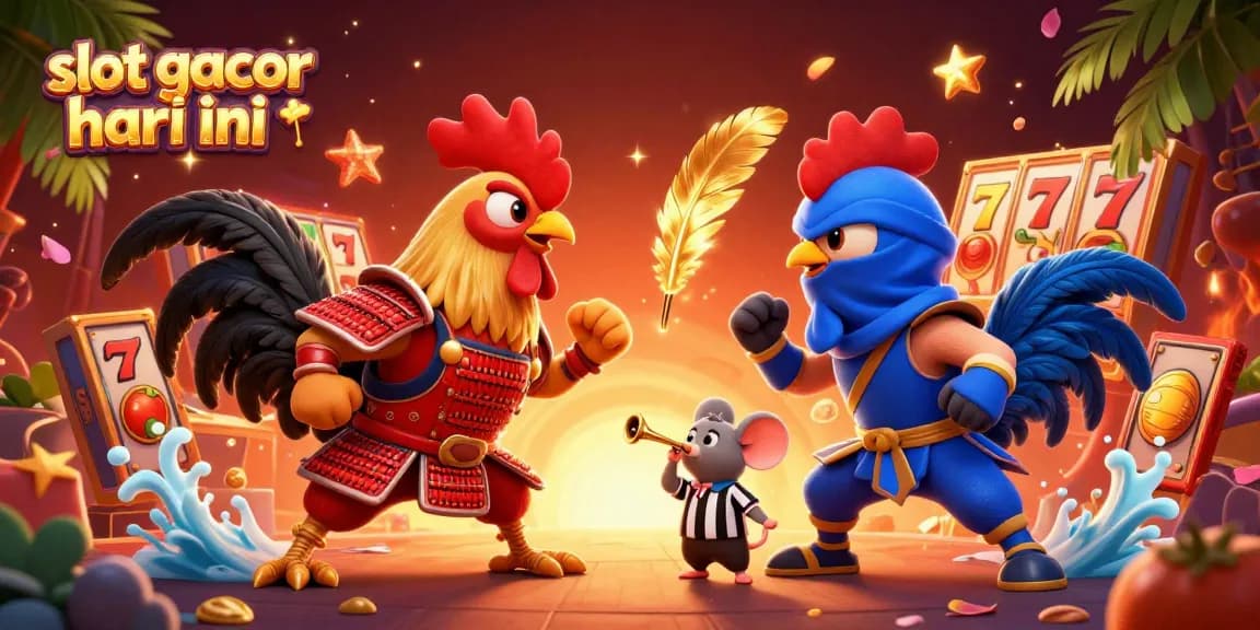 Experience thrilling gameplay with slot gacor hari ini featuring dynamic 3D characters and casino elements.