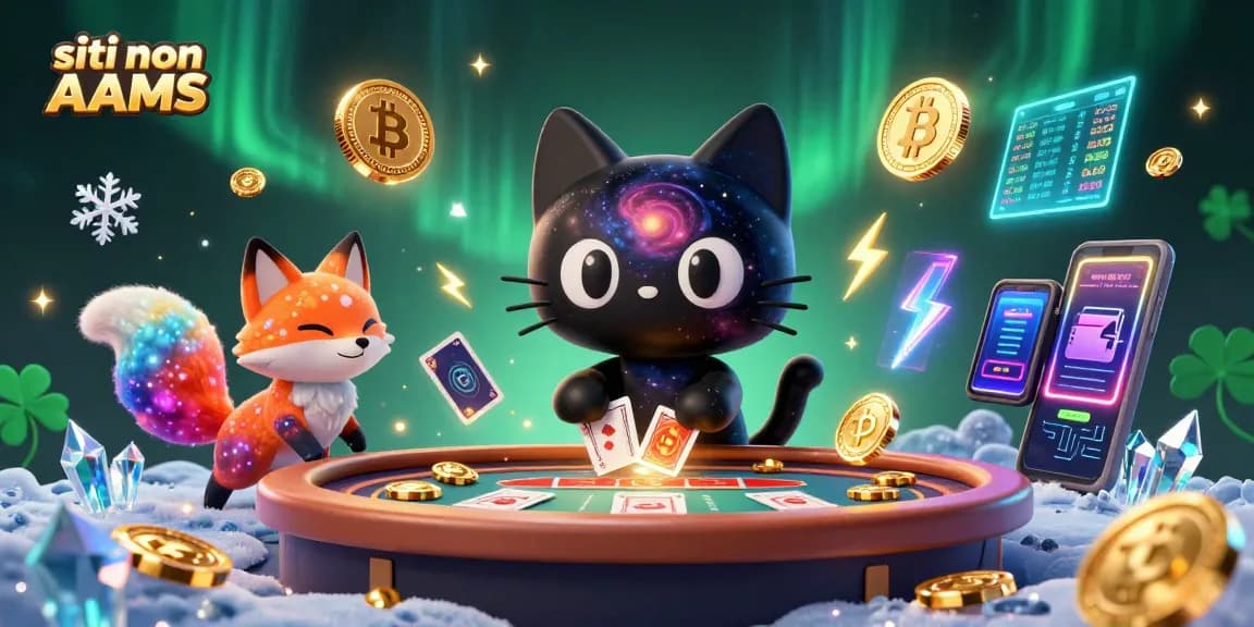 Gioca ai siti non AAMS con gatti galattici e monete crypto, esperienza immersiva in un casinò unico.