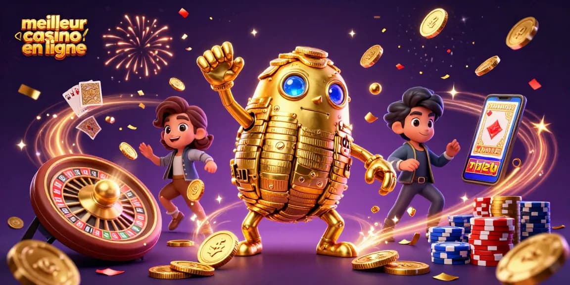 Jouez au meilleur casino en ligne avec une expérience immersive et festive pleine de jeux et de gains.