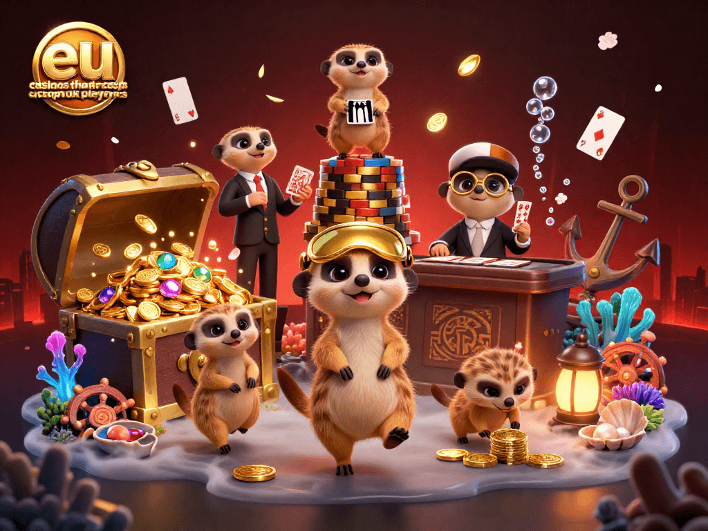 Engage in vibrant gameplay at eu casinos that accept uk players showcasing a lively meerkat casino.