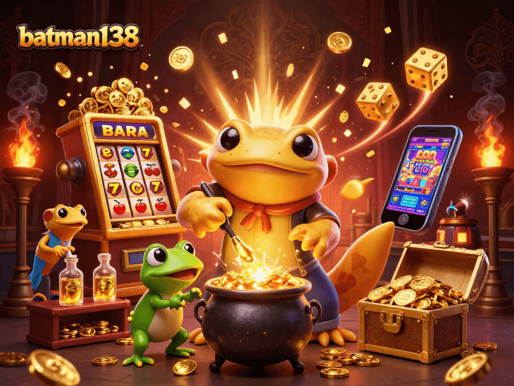 Engage with batman138 and experience a vibrant casino world filled with gold coins and dynamic gaming elements.