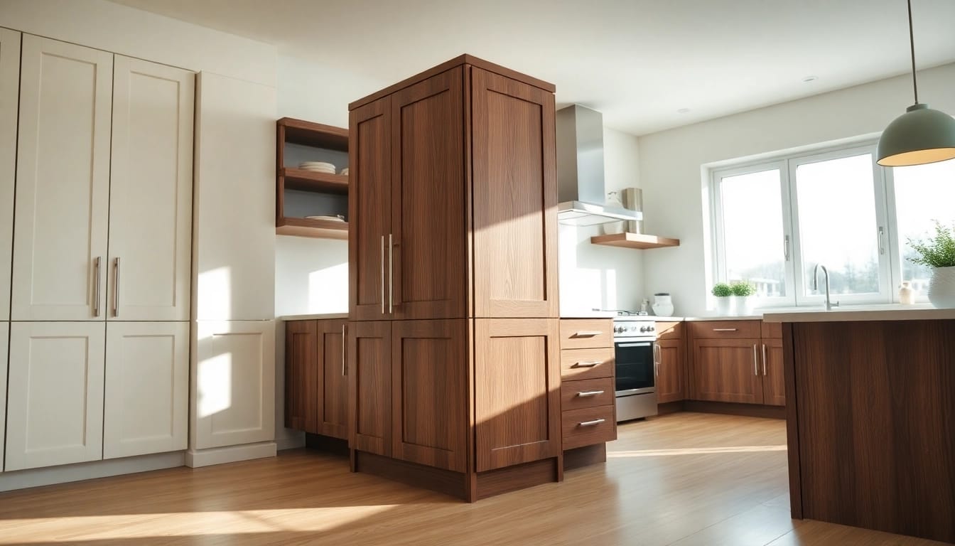 Cabinet Refacing Largo FL showcasing beautifully refaced cabinets in a modern kitchen.