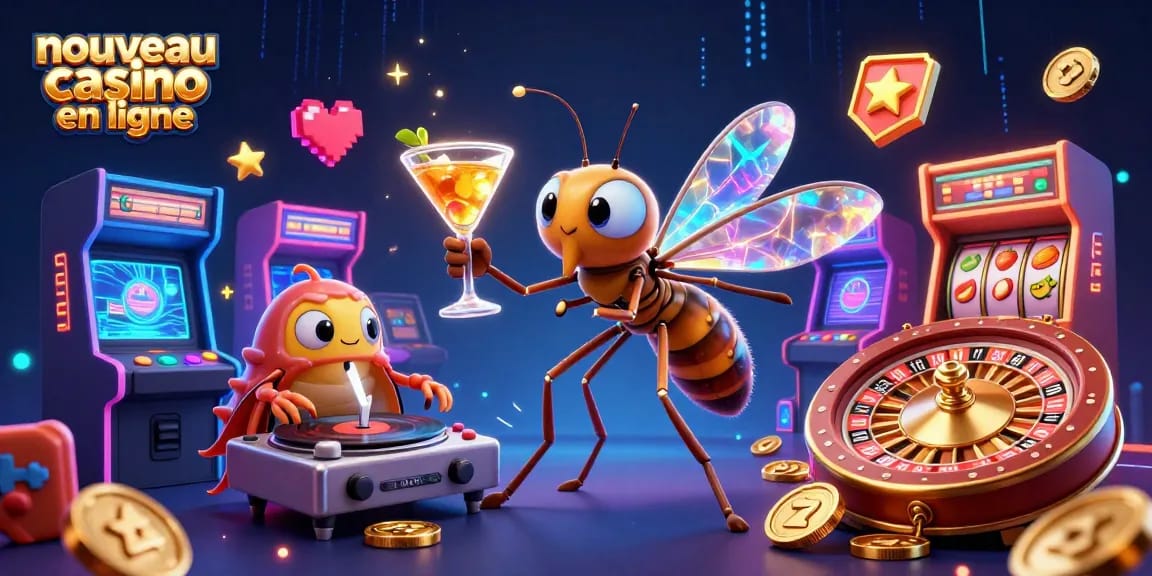 Découvrez le nouveau casino en ligne avec des personnages de jeux vidéo dans une ambiance vibrante.