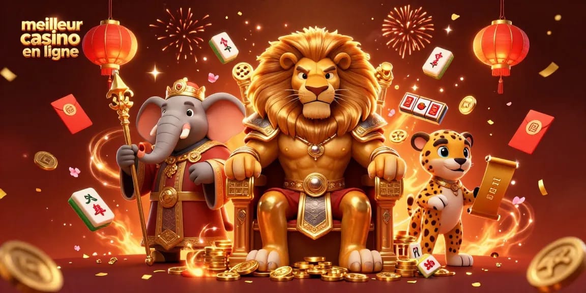 Jouez au meilleur casino en ligne avec des personnages fabuleux et des éléments de jeu colorés.