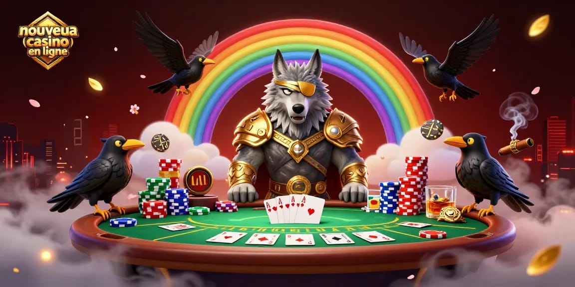 Découvrez une scène captivante alliant Odin et Ravens, symbole du nouveau casino en ligne.