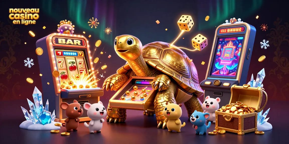 Découvrez les sensations d'un nouveau casino en ligne avec de passionnantes machines à sous et des cagnottes dorées.