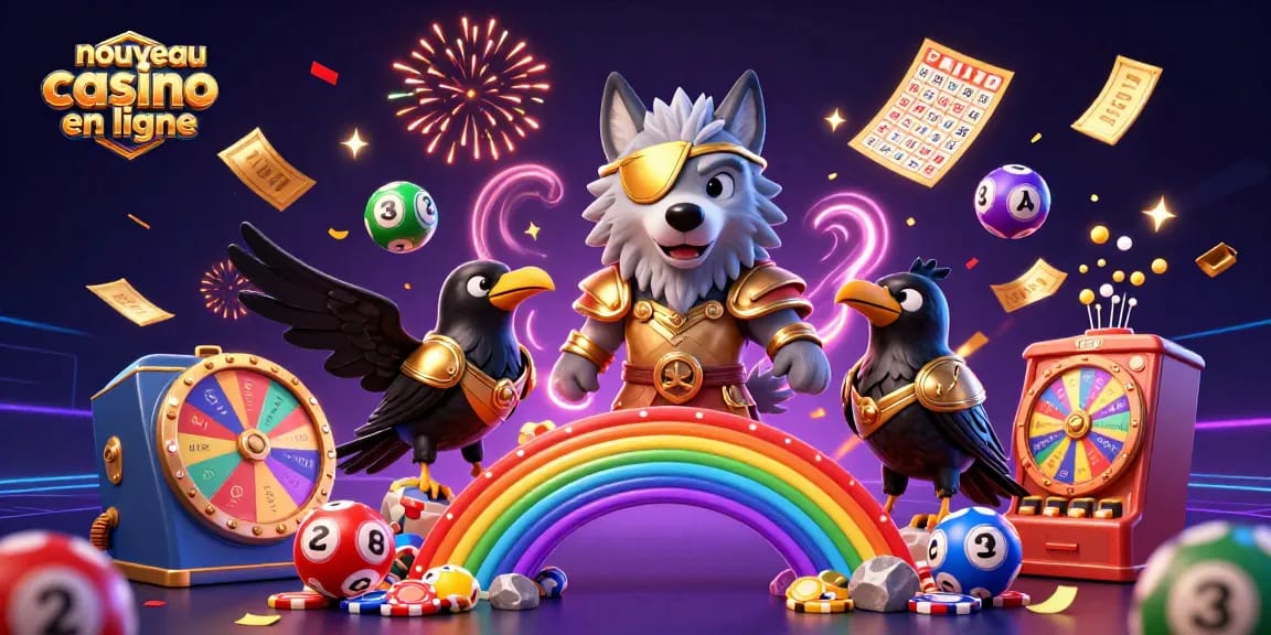 Visualisez un monde de jeux avec nouveau casino en ligne : Odin et ses corbeaux au cœur de l'action gagnante.