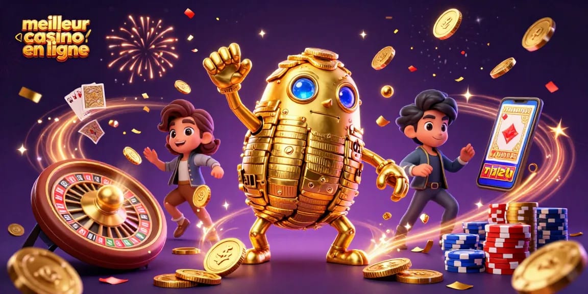 Jouez au meilleur casino en ligne avec une expérience immersive et festive pleine de jeux et de gains.