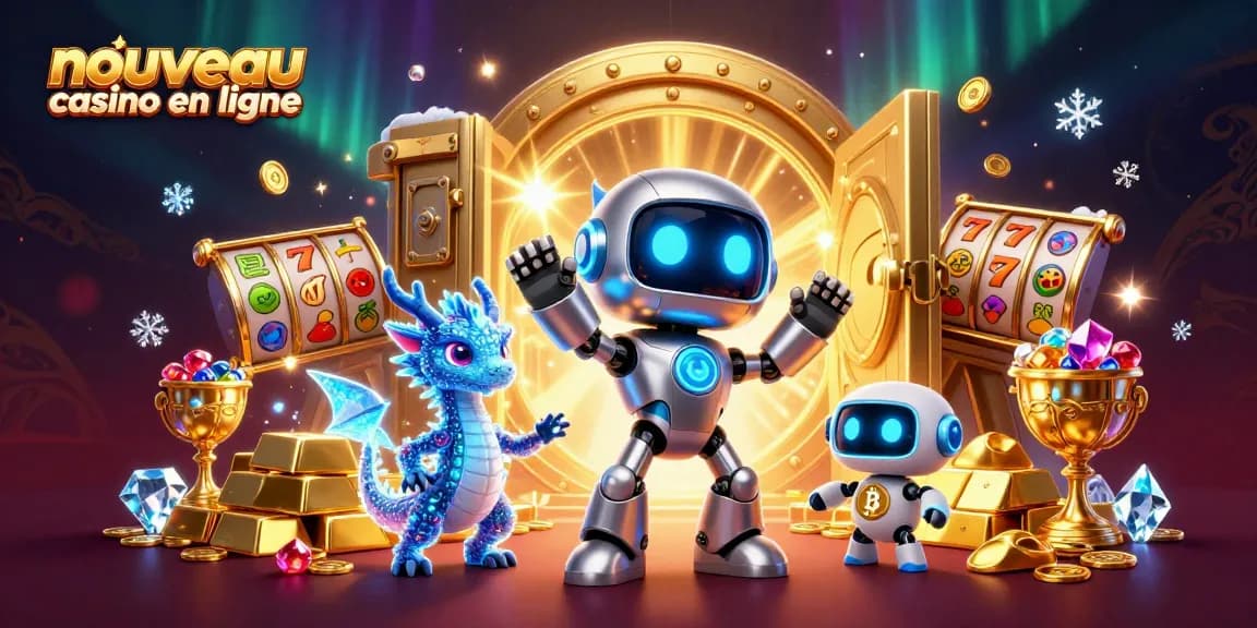 Automatisez votre expérience de jeu dans un nouveau casino en ligne avec des robots et des trésors scintillants.