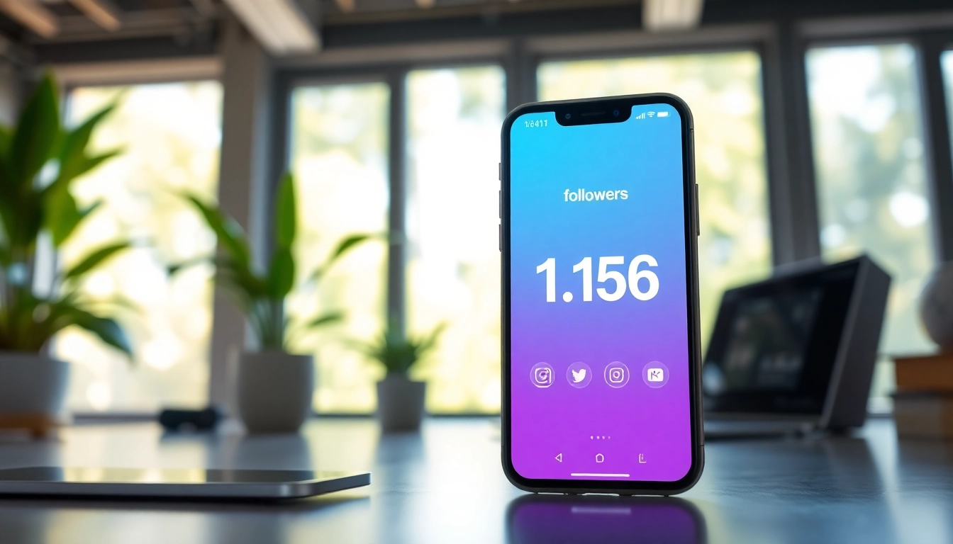 フォロワー 買う インスタを強調したスタイリッシュなスマートフォンの画像
