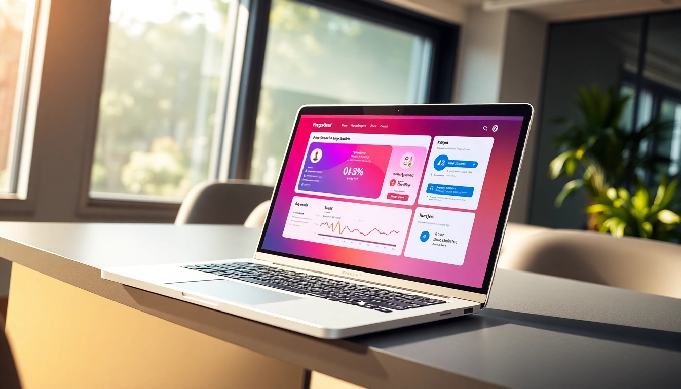 Empower employees with the efficient enterprise assistant displayed on a sleek laptop.