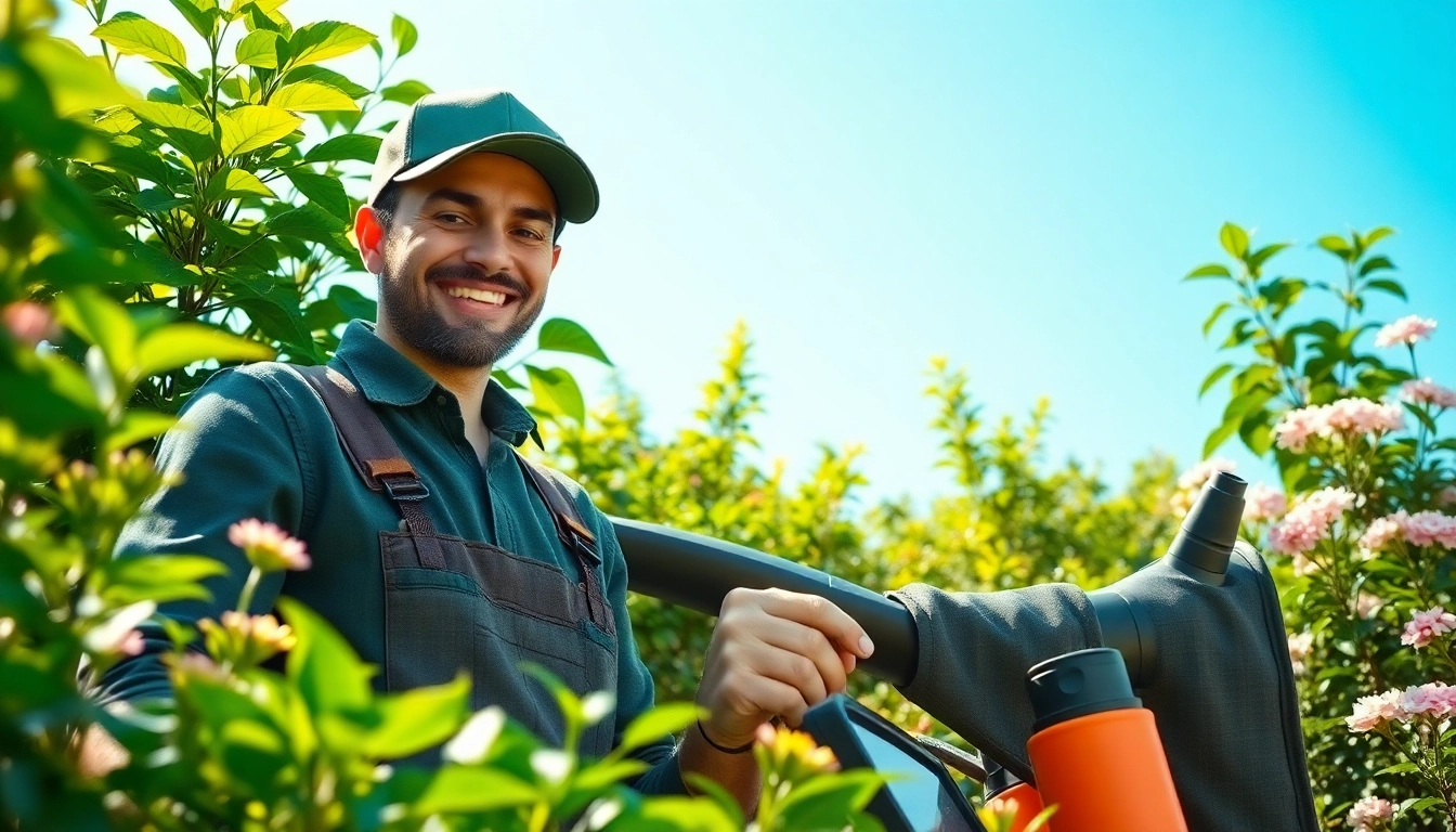 Engaging green exterminator service in a thriving garden, highlighting eco-friendly pest management methods.