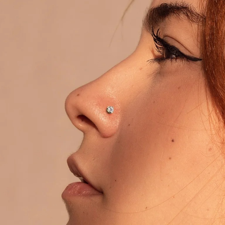 Shop Real Diamond Nose Studs for a Luxurious Look