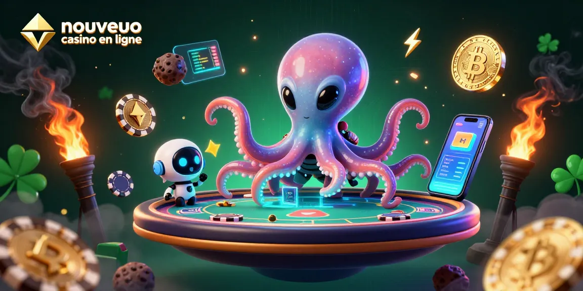 Jouez au nouveau casino en ligne avec des extraterrestres et des éléments de poker galactiques.