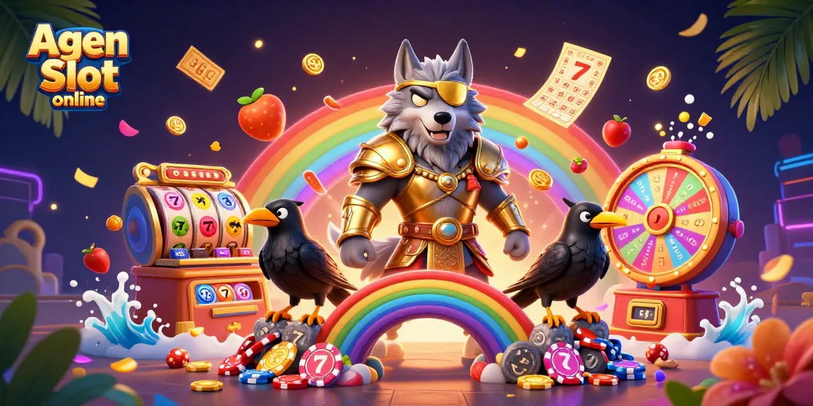 Experience excitement with Agen Slot online featuring dynamic slot reels and Norse mythology charm.