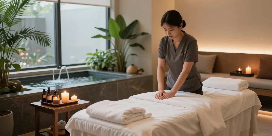Experience relaxing 서울출장마사지 in a serene spa environment with soothing elements.