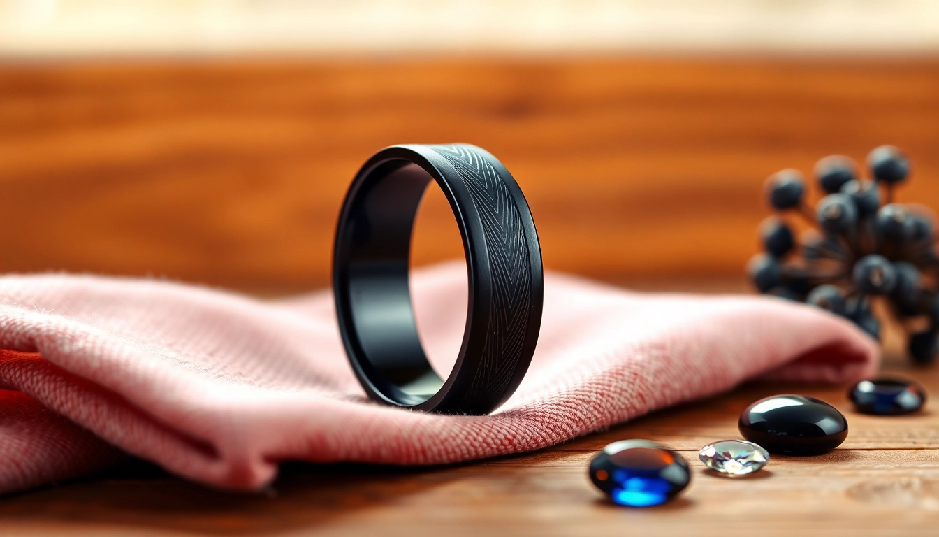Timeless Elegance: Black Zirconium Rings for Modern Couples