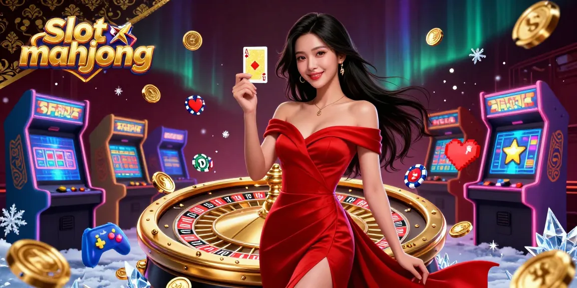 Experience the excitement of slot mahjong with vibrant 3D visuals and engaging game elements.