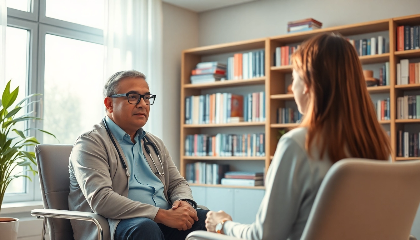 Meet with the top psychiatrist in dubai for a personalized consultation in a calming office setting.