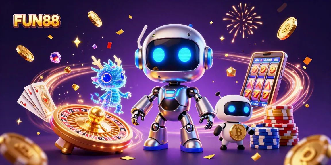 Experience FUN88's thrilling casino adventure with exciting games and vibrant visuals.