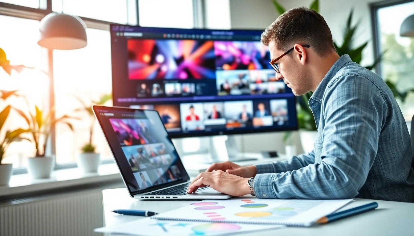 Creating innovative Web Design Hereford solutions in a modern office space