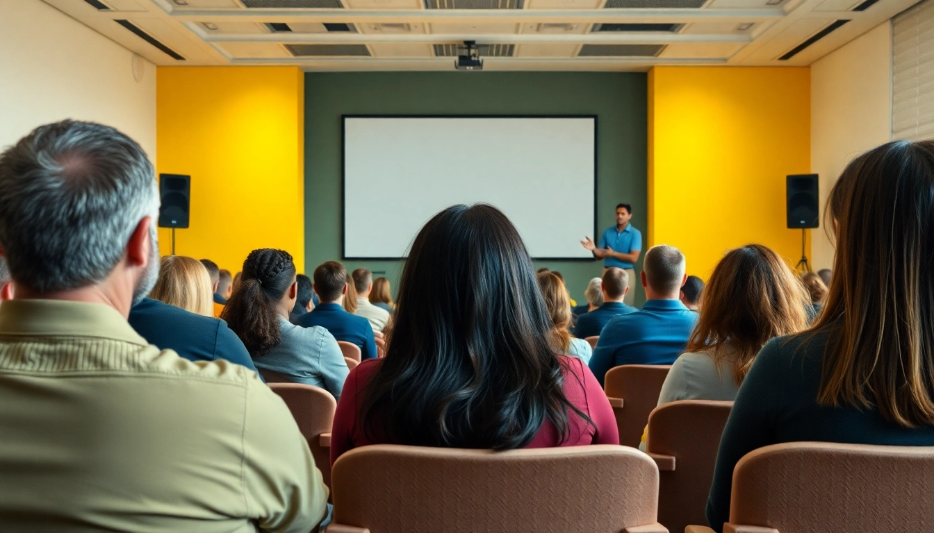 Enhance your skills with Public Speaking Training in an engaging session featuring diverse speakers.
