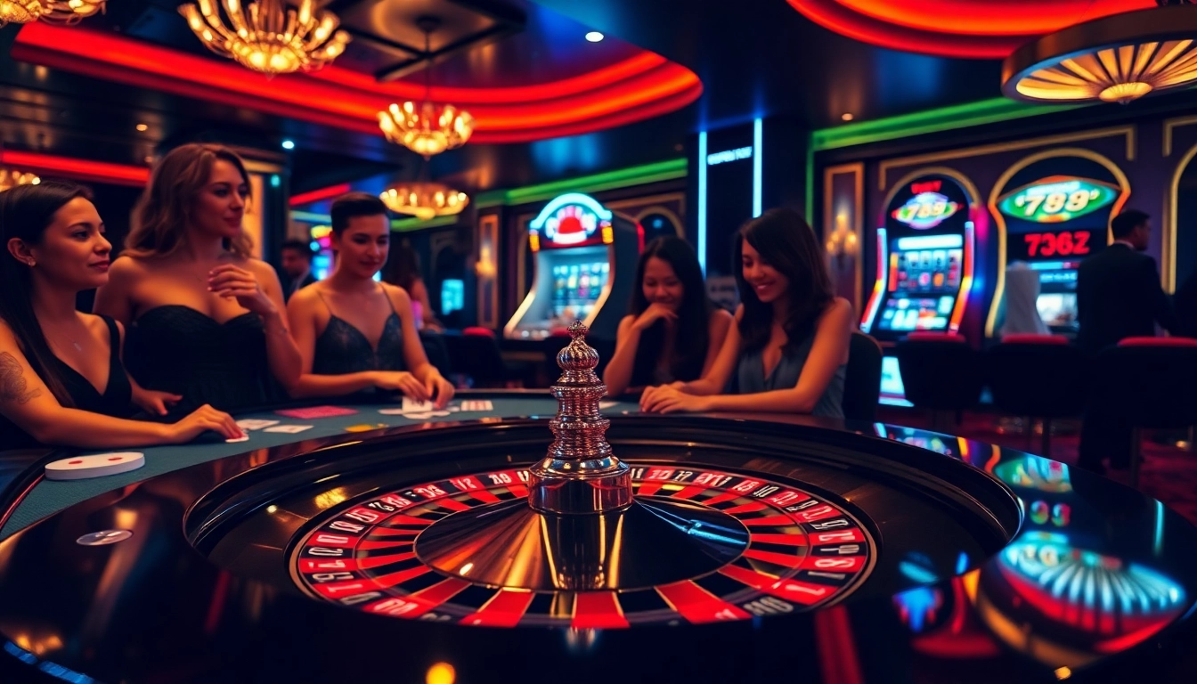 Experience the thrill of winning at the 789 club with vibrant casino games and elegant surroundings.