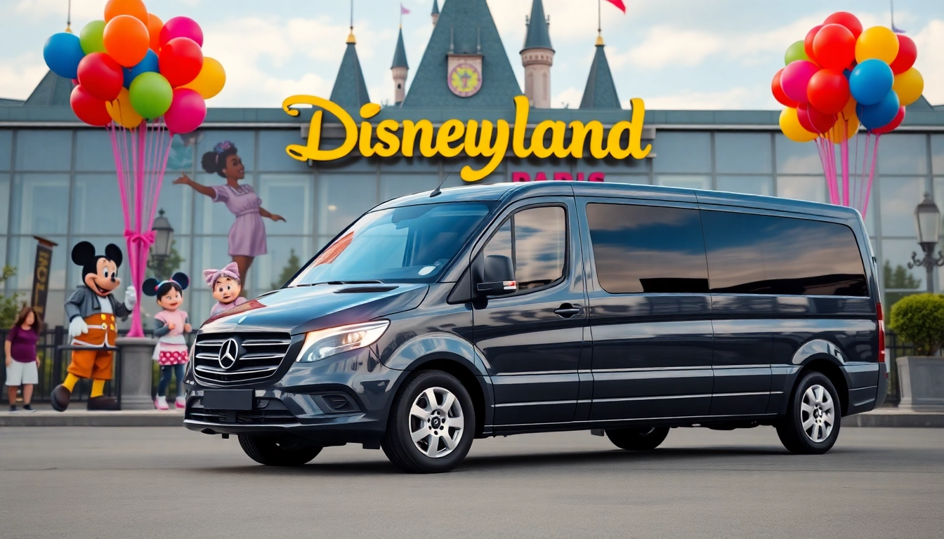 Experience Disneyland Paris airport transfer services with our comfortable vehicles and cheerful atmosphere.
