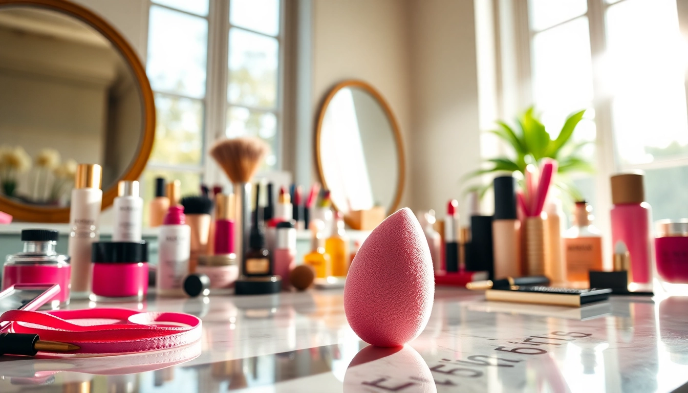 Enhance your look with silicone sponge makeup for flawless application.