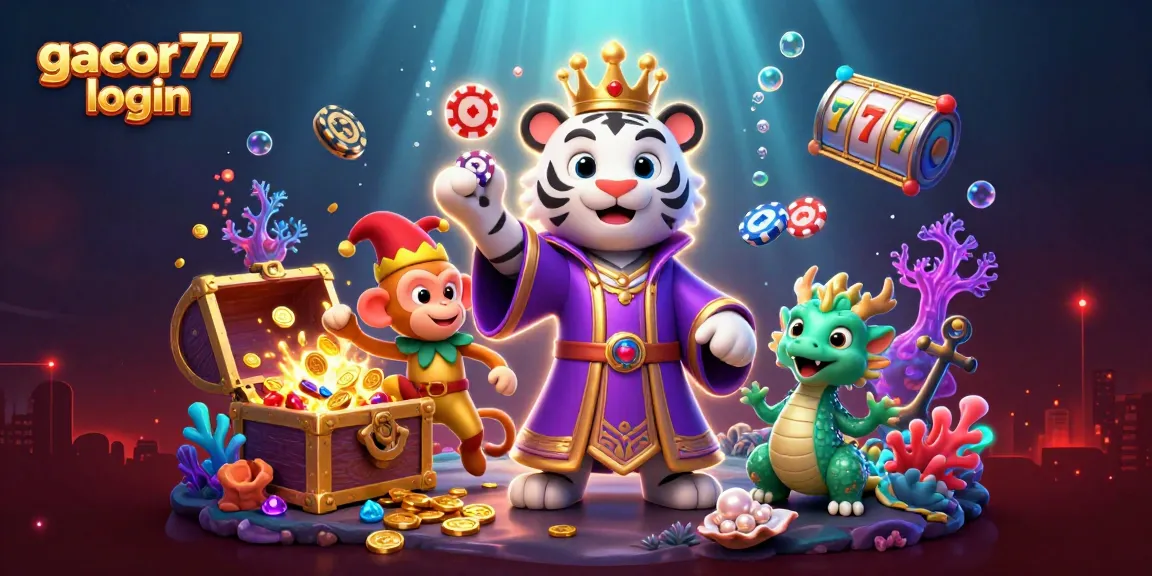 Masuk gacor77 login untuk merasakan pengalaman bermain slot dengan lingkungan yang menyenangkan dan aman.