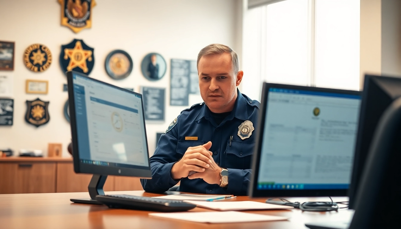Review of orange county jail inmate booking information by a law enforcement officer.