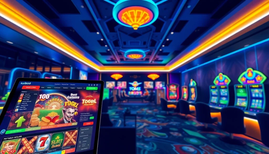 Menampilkan pengalaman bermain koi800 togel dengan grafis hidup dan suasana yang memikat.