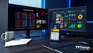 Painel de UI profissional do 79king hn mostra probabilidades ao vivo e jogos de cassino com branding seguro