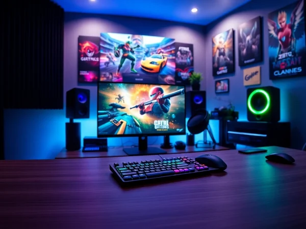 Menampilkan hakim4d alternatif game dalam suasana gaming yang enerjik dengan perlengkapan modern.