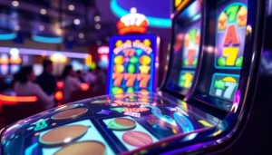 Mainkan agen toto slot yang menarik dengan antarmuka permainan digital yang berwarna-warni.