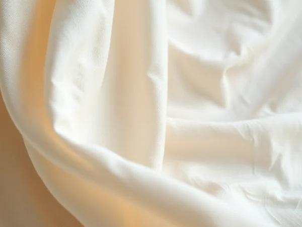 Ongebleekt katoen met zachte textuur en natuurlijke kleuren, geschikt voor handwerken.