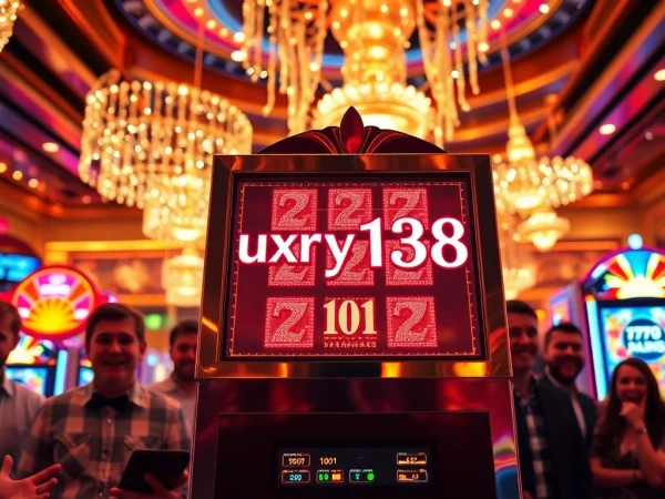 Menangkan pengalaman bermain luxury138 slot dengan mesin slot mewah yang menyala dan pemain bersemangat.