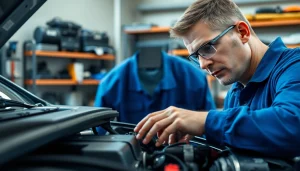 Get reliable Smog Check Near me with a qualified technician in a bright workshop.