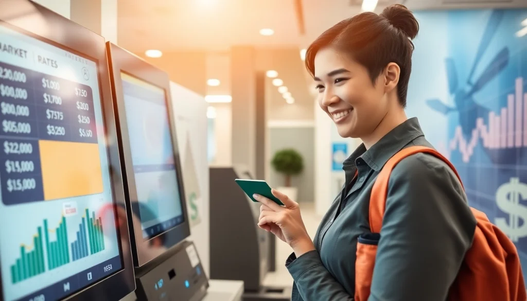 신용카드 현금화를 통해 현금을 쉽게 관리하는 모습